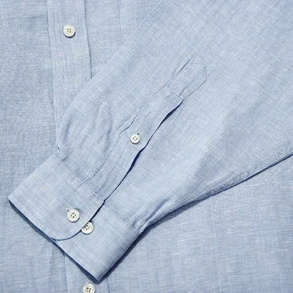 Brooks Brothers 100% Irish Linen Button Down Shirt - Picture 5 of 8